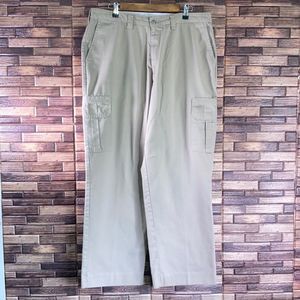 Mens 38x31 Dickies Khaki Cargo Work Pants